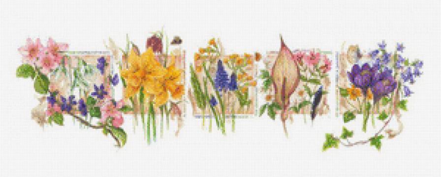 Цветы.Акварель - акварель, живопись, букеты, цветы, джен харбон - предпросмотр