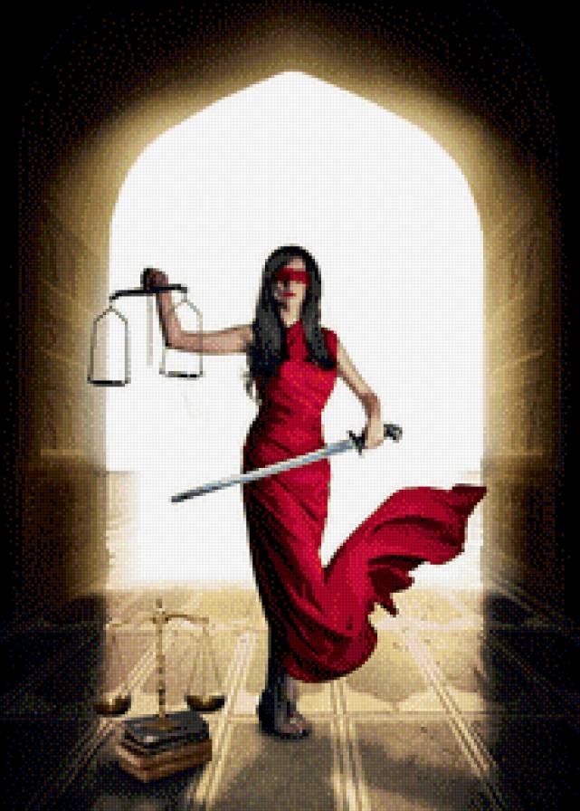 правосудие - девушка, богиня, греция - предпросмотр