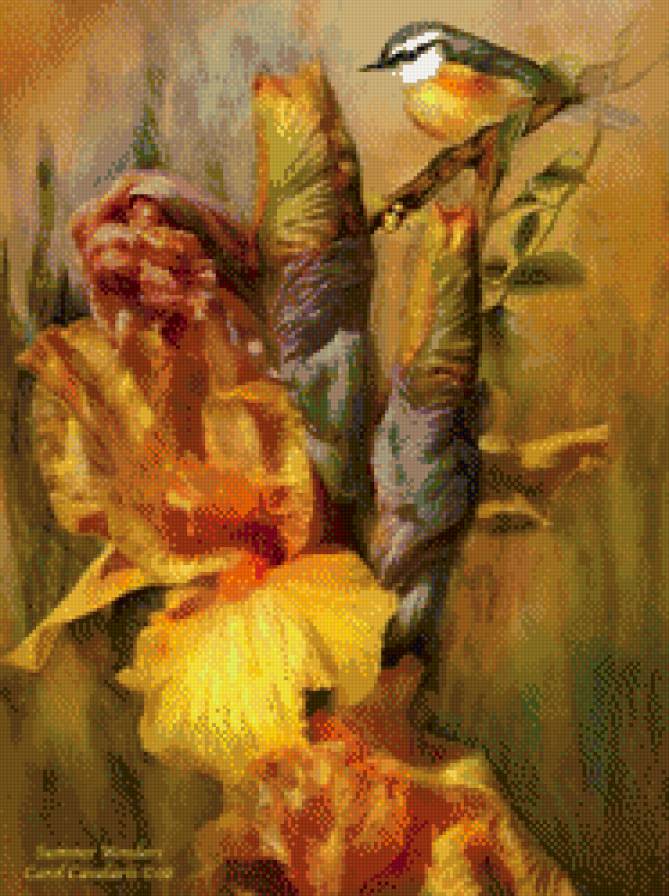 Carol Cavalaris - цветы, волшебство, природа - предпросмотр