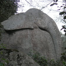 Elefante de piedra