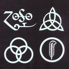 Схема вышивки «Led Zeppelin»