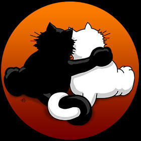 Подушка котики - подушка, любовь, влюбленные кошки - оригинал