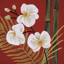 Оригинал схемы вышивки «орхидея в китайском стиле» (№608548)
