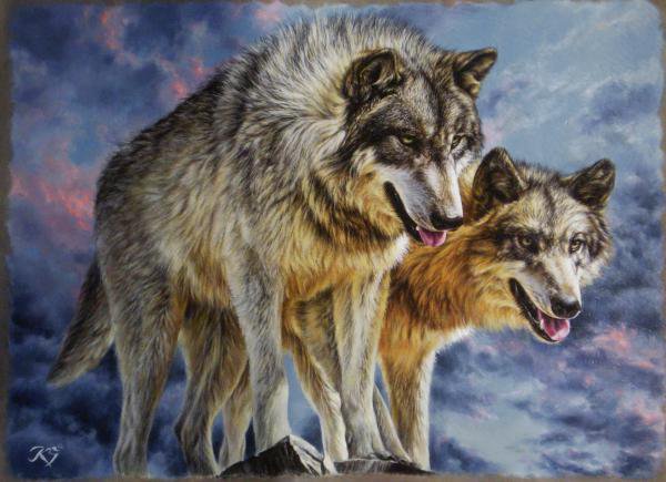 Волки - животные, волк - оригинал