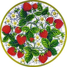 Схема вышивки «ягоды»