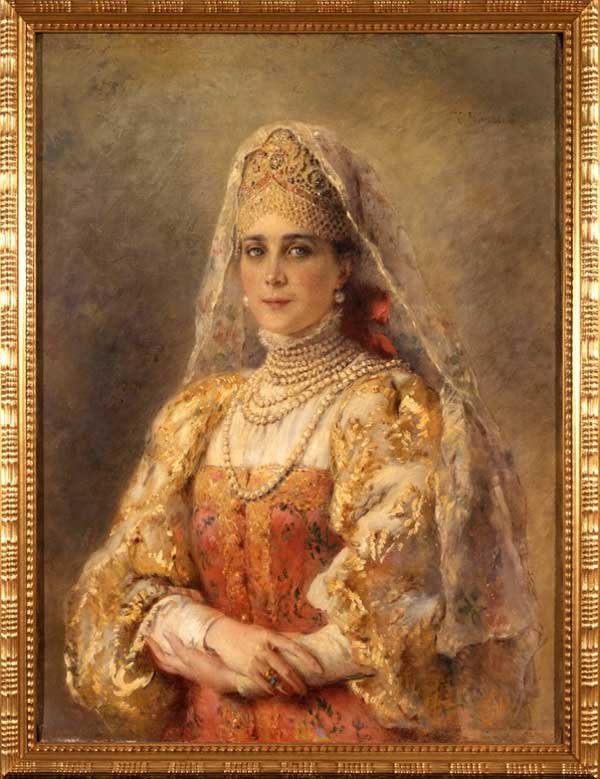 Княгиня - портрет, картина, княгиня - оригинал