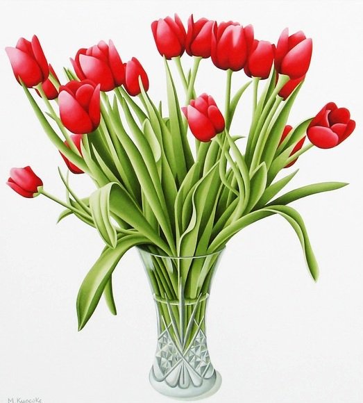 №611437 - ваза, цветы - оригинал