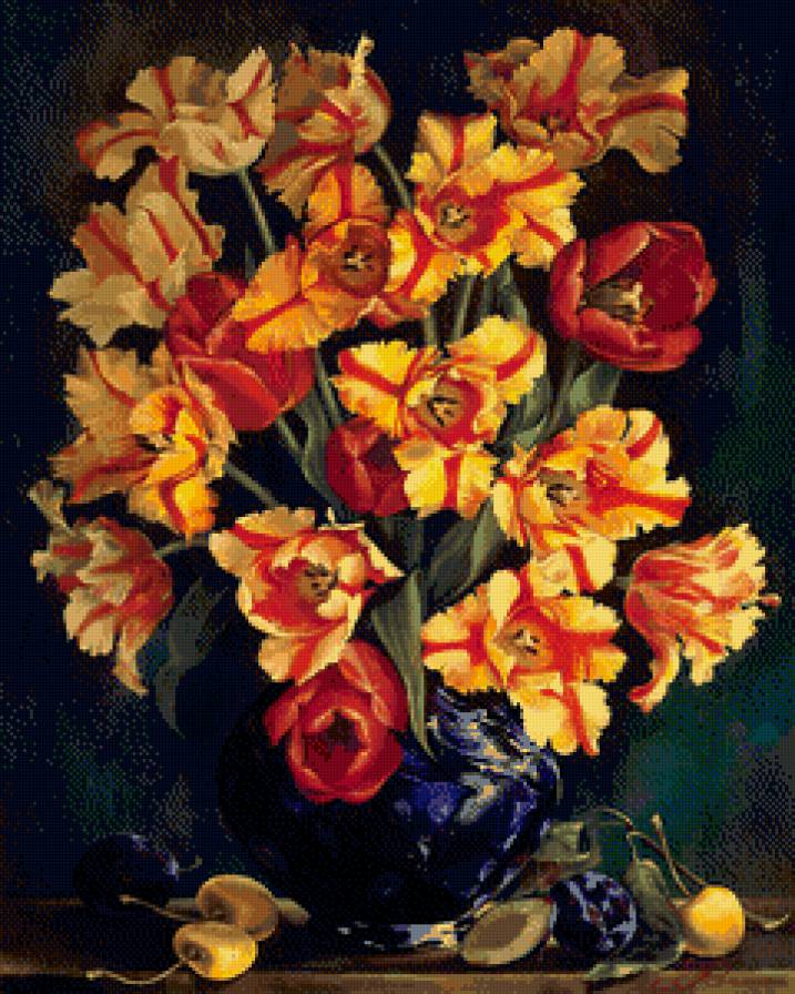 букет тюльпанов - букет, тюльпаны, цветы - предпросмотр