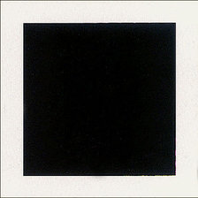 Оригинал схемы вышивки «Черный квадрат.Казимир Малевич» (№616110)