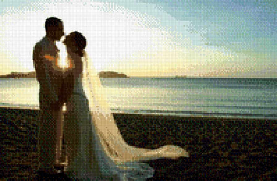 свадьба у моря - море, любовь, счастье, свадьба - предпросмотр