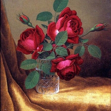 Оригинал схемы вышивки «розы» (№619704)