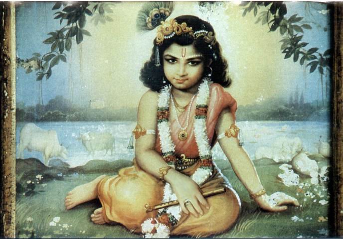 Кришна - индия бог господь - оригинал