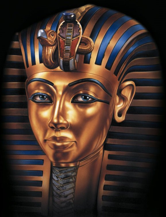 Маска фараона - фараон, красота, египет, старина, легенда, картина, восток, миф - оригинал