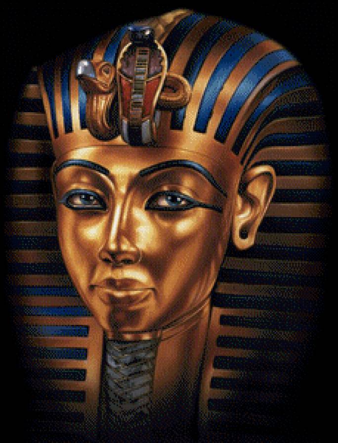 Маска фараона - легенда, красота, фараон, картина, восток, миф, старина, египет - предпросмотр