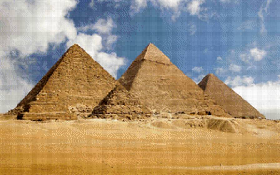 Пирамиды в гизе - древность, памятник, архитектура, египет, красота - предпросмотр