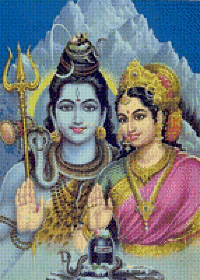 Шива Парвати - индия бог - предпросмотр