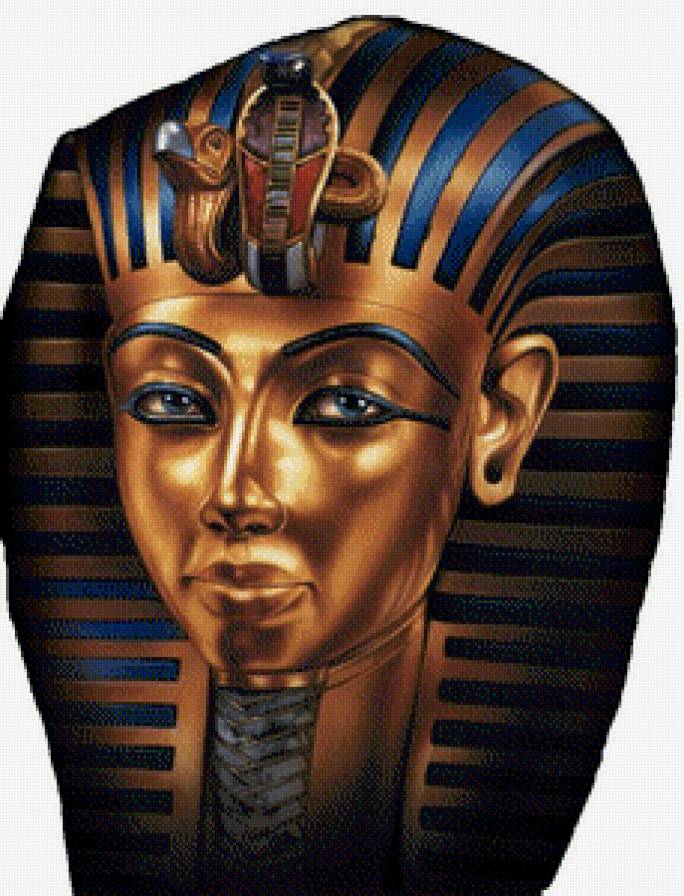 Маска фараона (без фона) - фараон, легенда, картина, миф, египет, красота, восток, старина - предпросмотр