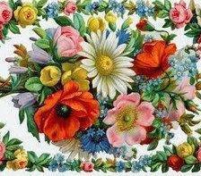 Оригинал схемы вышивки «цветочное панно» (№626541)
