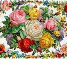 Оригинал схемы вышивки «цветочное панно» (№626542)