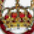 Предпросмотр схемы вышивки «герб группы Queen» (№627448)