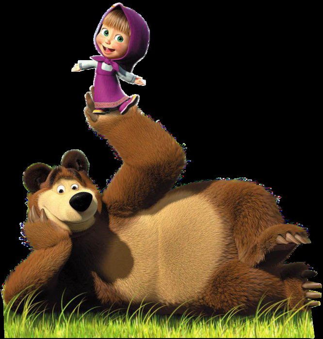 Маша И Медведь Анимационные Картинки