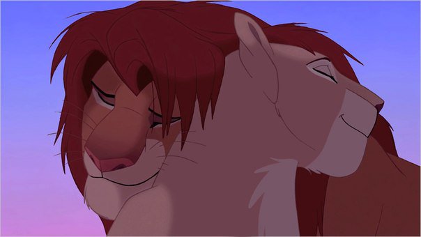 король лев - мультфильмы, любовь, кошка, звери - оригинал