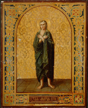 Мария Египетская - икона - оригинал