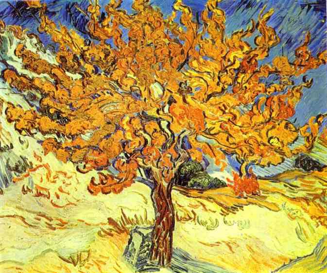 Ван Гог. Тутовое дерево-2 - живопись, ван гог, дерево - оригинал