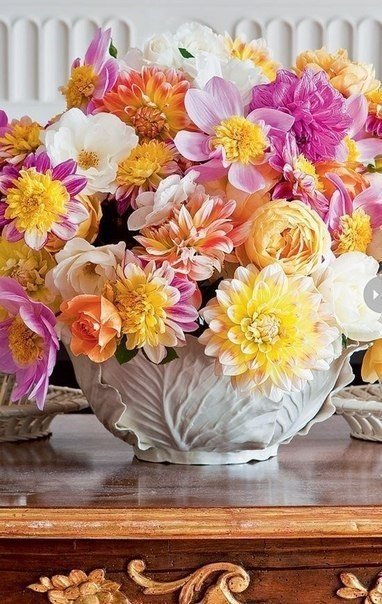 цветы в вазе - натюрморт, цветы - оригинал