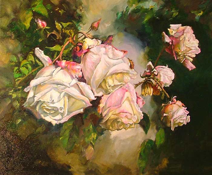 Roze - roze w malarstwie - оригинал