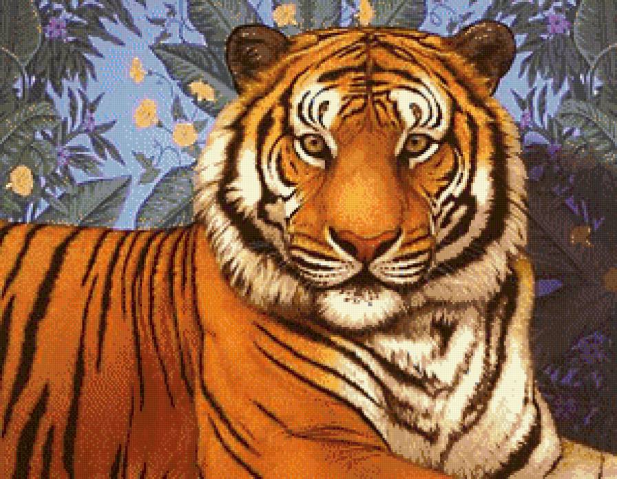 король джунглей - джунгли, хищник, тигр, тигры, лес - предпросмотр