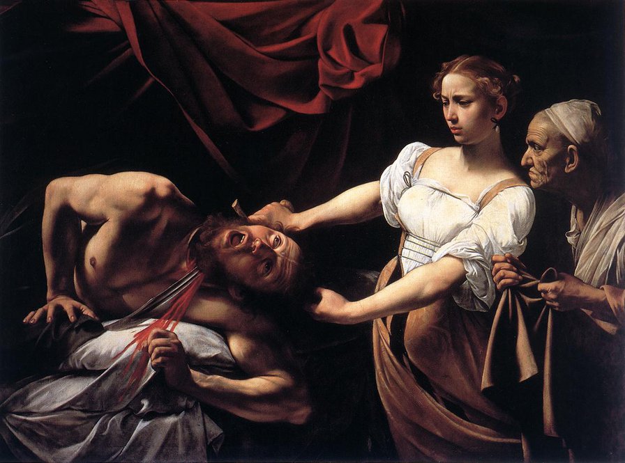 Judith Beheading Holofernes - картина, искусство, караваджо - оригинал