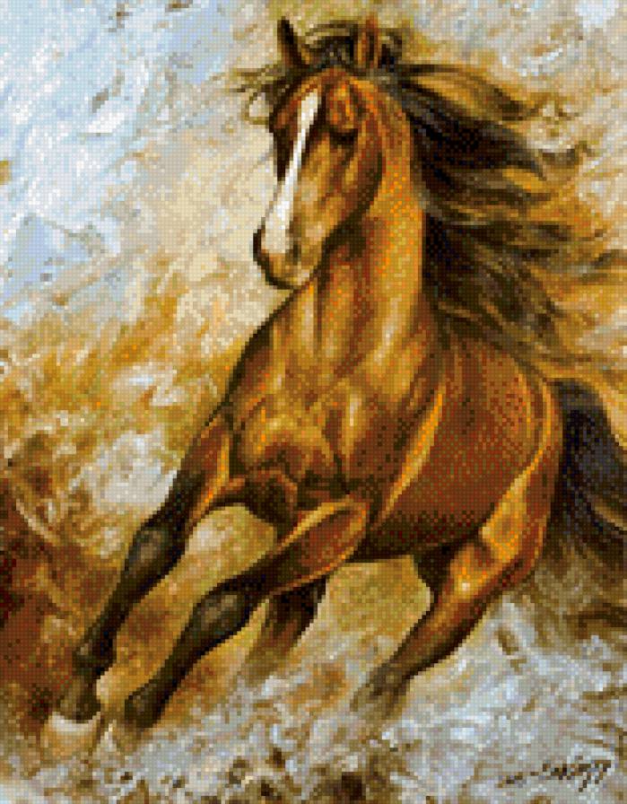Артур Брагинский - животные, грация, лошадь, конь - предпросмотр