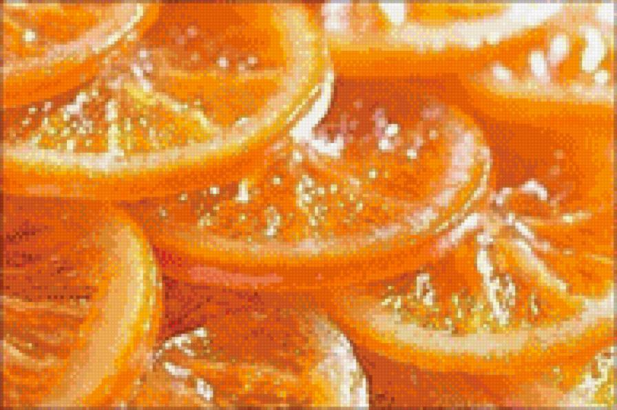 дольки апельсина - апельсин, фрукты, цитрус, долька - предпросмотр