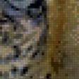 Предпросмотр схемы вышивки «леопард грустит» (№648228)