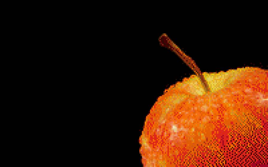 Яблочко - фрукт, роса - предпросмотр