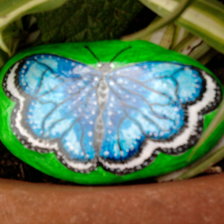 Оригинал схемы вышивки «бабочка» (№649493)
