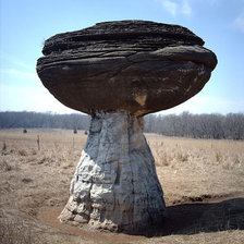 Оригинал схемы вышивки «каменный гриб» (№655673)