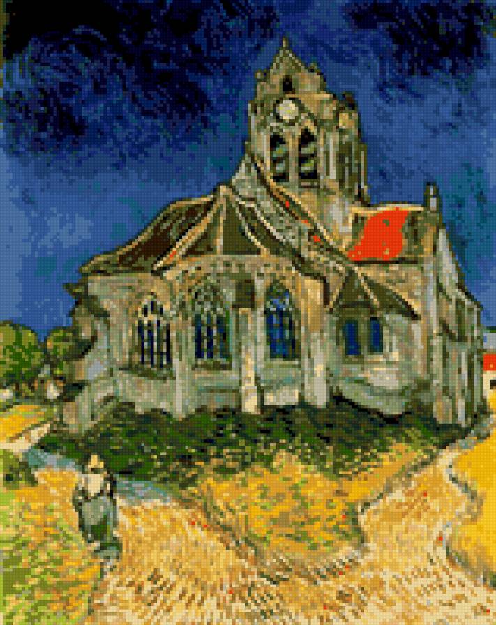 Церковь в Овере (Ван Гог) - предпросмотр