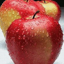 Схема вышивки «Яблоки Р»
