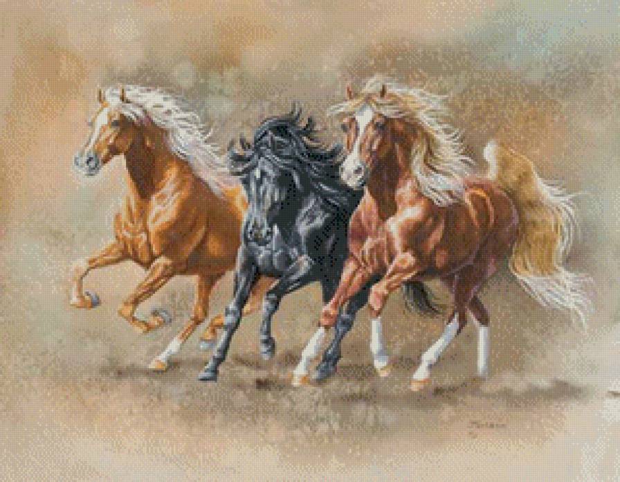 Быстрее ветра - кони, лошади, животные - предпросмотр