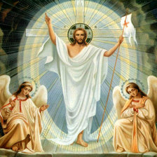 Схема вышивки «воскресение спасителя»
