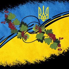 Оригинал схемы вышивки «герб та прапор України» (№664509)