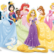 Оригинал схемы вышивки «Disney Princess» (№664537)