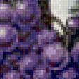 Предпросмотр схемы вышивки «подушка виноград-1» (№665801)