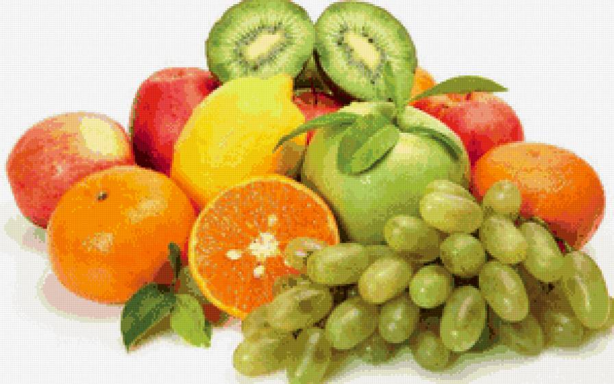 фруктовое ассорти - ягоды, фрукты - предпросмотр