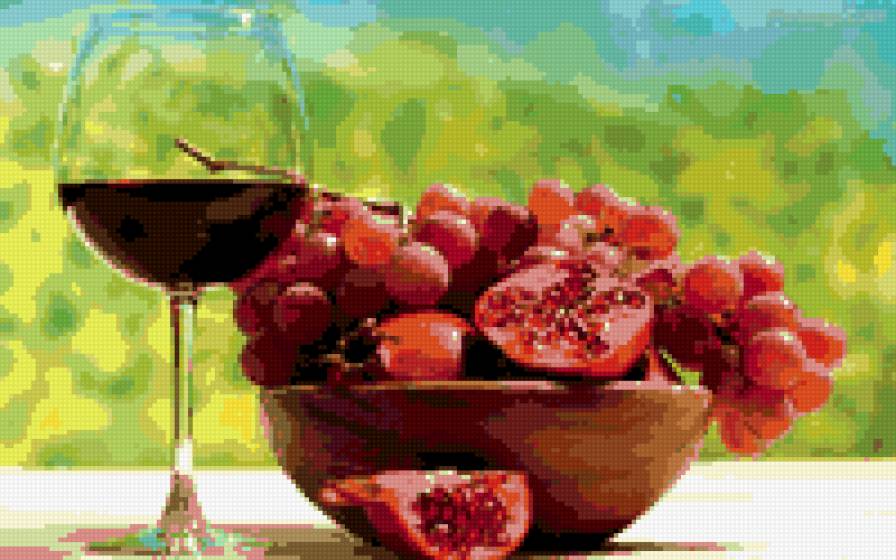 вино и виноград - ягоды, фрукты, вино - предпросмотр