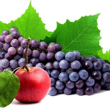Оригинал схемы вышивки «гроздь винограда» (№666729)