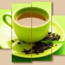 Схема вышивки «зеленый чай»