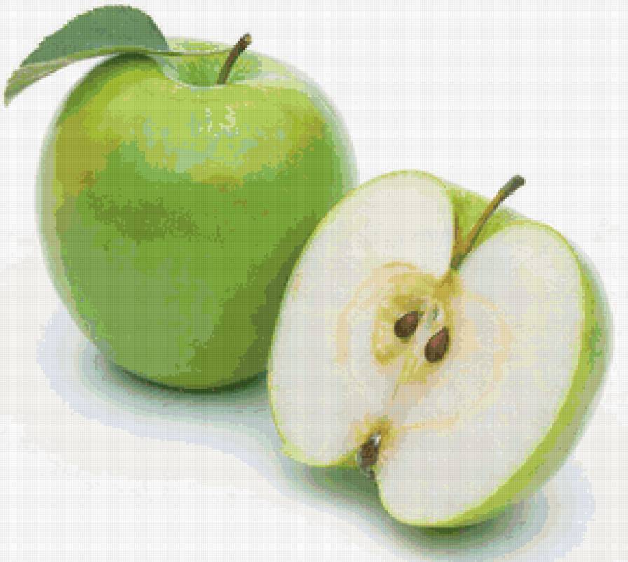 Яблоки 2 - фрукты - предпросмотр